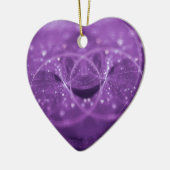 1001 Herz Keramik Ornament (Links)