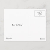 1001 Luftballons mit rotem Herzen Save the Date Ho Postkarte (Rückseite)