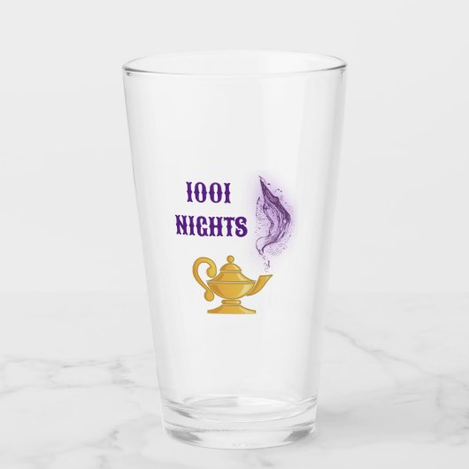 1001 Nacht Aladdin Genie Lantern Glas (Vorderseite)