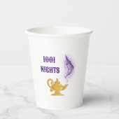 1001 Nacht Aladdin Magic Lampe Pappbecher (Vorderseite)