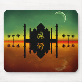 1001 Orientalische Nachtreflexion Mousepad