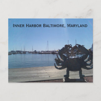 1002001151, Innenhafen Baltimore, Maryland Postkarte