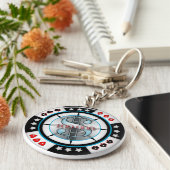 100.000 $. Pokerchip Schlüsselanhänger (Seite)