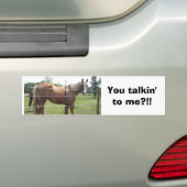 100_0415, Sie talkin zu mir?!! Autoaufkleber (Auf Auto)