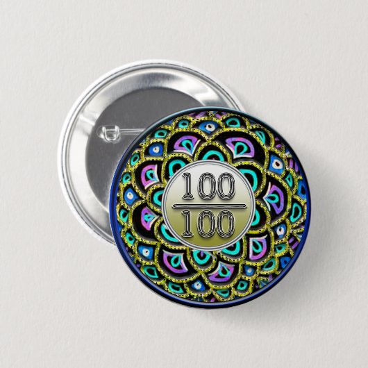 100/100 Lob-Knopf Button (Vorne & Hinten)