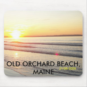 100_1135, ALTER OBSTGARTEN-STRAND, MAINE MOUSEPAD