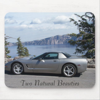 100_1455, zwei natürliche Schönheiten Mousepad