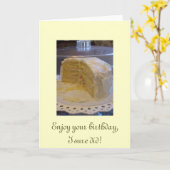 100_1742, Enjoy your birthday,I sure did! Karte (Gelbe Blume)