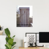 100_1958, die Welt zu beklagen, ein Stadthaus an e Poster (Heimbüro)