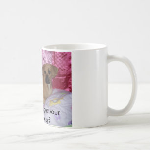 100_4013, haben Sie Ihr Puggle heute umarmt? Kaffeetasse