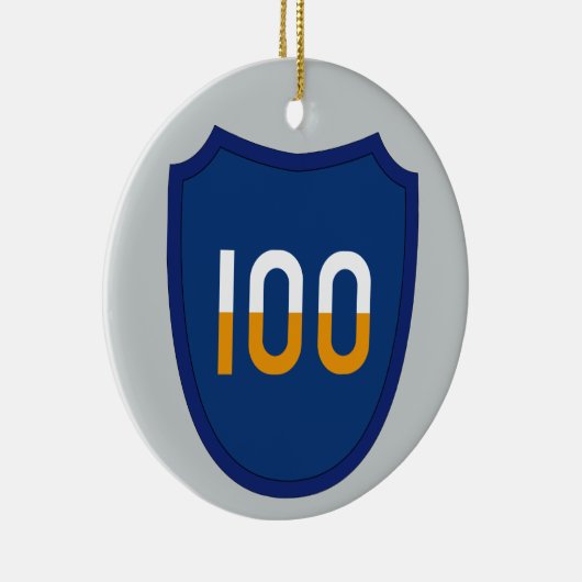 100. Abteilung Ausbildung Keramikornament (Rechts)