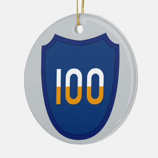 100. Abteilung Ausbildung Keramikornament (Links)