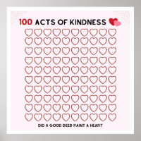 100 ACTS OF KINDNESS,GOOD DEED, TASK FOR A CHILD P