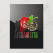 [100] Afghanistan: COA, Flag & Karte (Vorderseite)