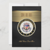 [100] AG Corps Regimental Insignia [3D] Magneteinladung (Vorderseite)