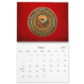 [100] Ägyptischer Sonnengott Ra Kalender (Mär 2027)