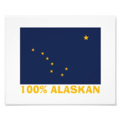 100 % ALASKAN FOTODRUCK (Vorne)