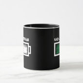 100 % algerische Flagge Tasse (Zentrum)