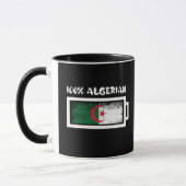 100 % algerische Flagge Tasse (Links)