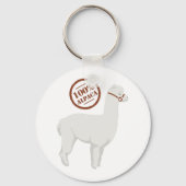 100% Alpaka Schlüsselanhänger (Vorderseite)