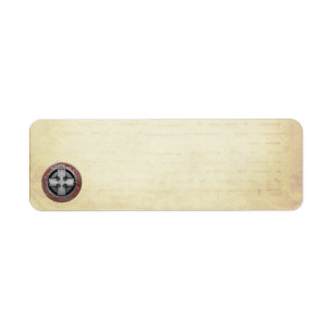 [100] Altes keltisches Heiliges Silberknotenkreuz