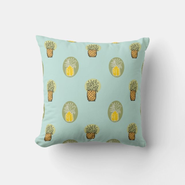 100 % Ananas Kissen (Vorderseite)
