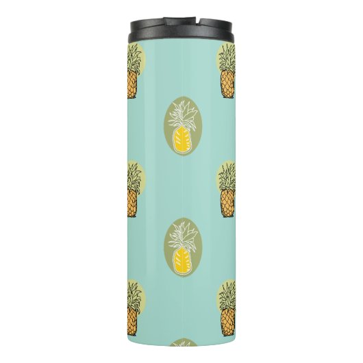 100 % Ananas Thermosbecher (Rückseite)