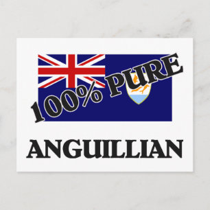 100 % ANGUILLIAN POSTKARTE