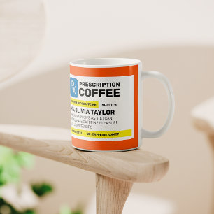 100% Anpassbare Individuelle Lustige Verschreibung Kaffeetasse