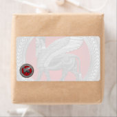 [100] Assyrian Winged Bull: Silver & Black Lamassu (Insitu)