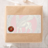 [100] Assyrian Winged Lion - Gold Lamassu (Insitu)