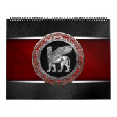 [100] Assyrian Winged Lion - Silver Lamassu Kalender (Titelbild)