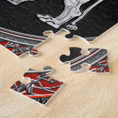 [100] Assyrian Winged Lion - Silver Lamassu Puzzle (Seite)