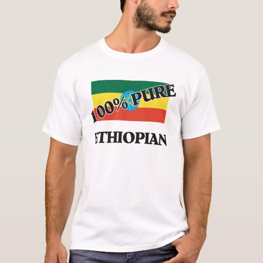 100 % ÄTHIOPIER T-Shirt (Vorderseite)