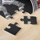 [100] Babylonischer Flügelbull [Silber] [3D] Puzzle (Seite)