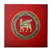 [100] Babylonischer Winged Bull Lamassu [3D] Fliese (Vorderseite)
