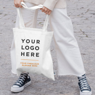 100% Baumwolle Personalisiertes Logo und Texttasch Tragetasche
