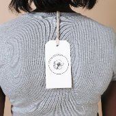 100% Baumwolle Vintage Blumen Geschäftskleidung Et Geschenkanhänger