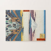 100 berühmte Ausblicke auf Edo Ando Hiroshige Puzzle (Horizontal)