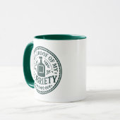 100% Beweis meiner Nüchternheit - Tasse (Vorderseite Links)