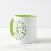 100% Beweis meiner Nüchternheit - Tasse (Vorderseite Links)