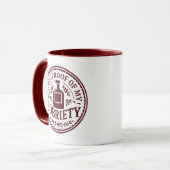 100% Beweis meiner Nüchternheit - Tasse (Vorderseite Links)