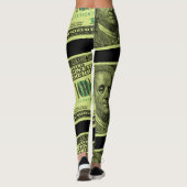 100 Bill Graphic Leggings (Rückseite)