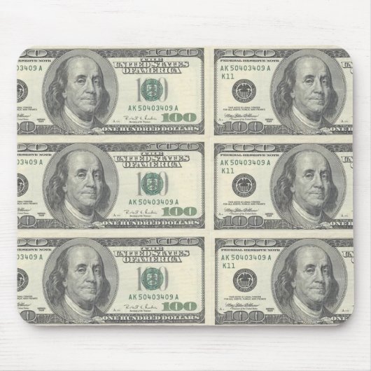 $100 Bill Mousepad (Vorne)