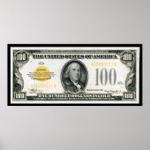 100 BILL-SERIE 1934 $ POSTER (Vorne)