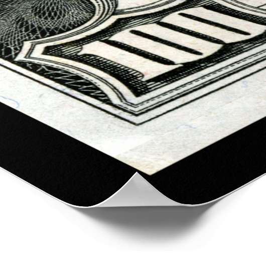 100 BILL-SERIE 1934 $ POSTER (Ecke)