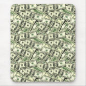 100 Bills-Dollar-Mousepad Mousepad (Vorne)