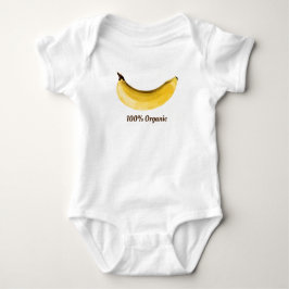 "100% BIO BANANA BABY" #Foodiepower  Baby Strampler