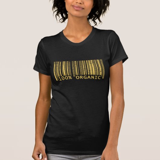 100% Bio Bar-Code T-Shirt (Vorderseite)