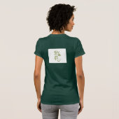 100% Bio Baumwollyogabehälter T-Shirt (Schwarz voll)